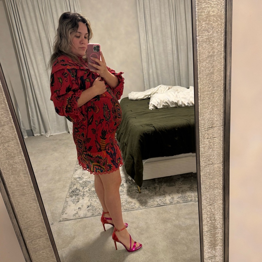 Farm Rio Tapestry Mini Dress - Picture 11 of 14